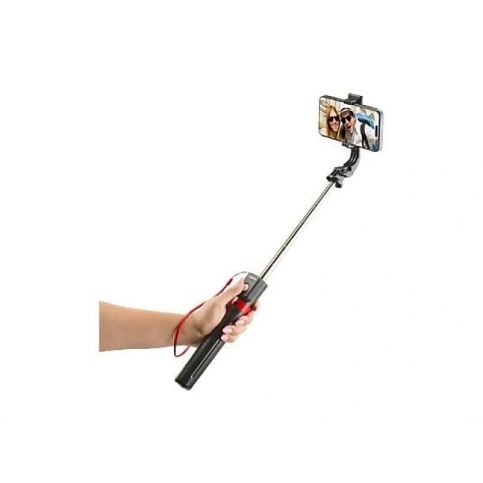 HAMA HM.4671 Fancy Stand 110 Selfie Çubuğu Ve Bluetooth Uzaktan Kumandalı Tripod Siyah