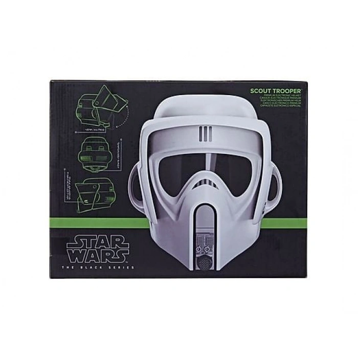 HASBRO Star Wars Black Series Scout Trooper Elektronik Kask