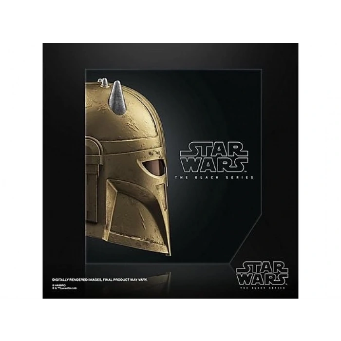 HASBRO Star Wars Black Series The Armorer Premium Elektronik Kask
