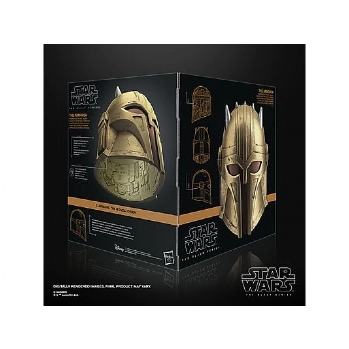 HASBRO Star Wars Black Series The Armorer Premium Elektronik Kask
