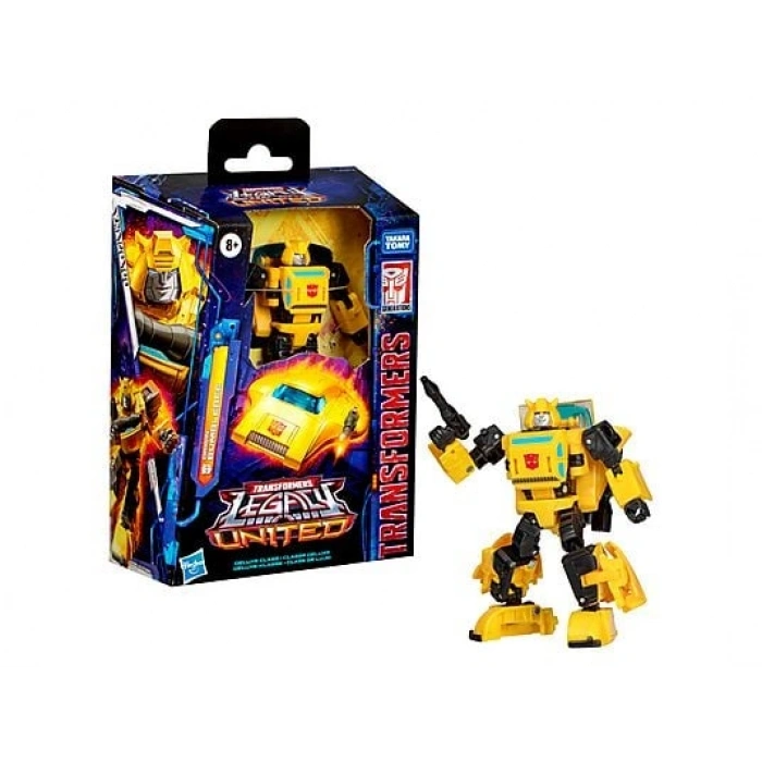 HASBRO Transformers: Legacy Deluxe Class Origin Bumblebee Aksiyon Figürü