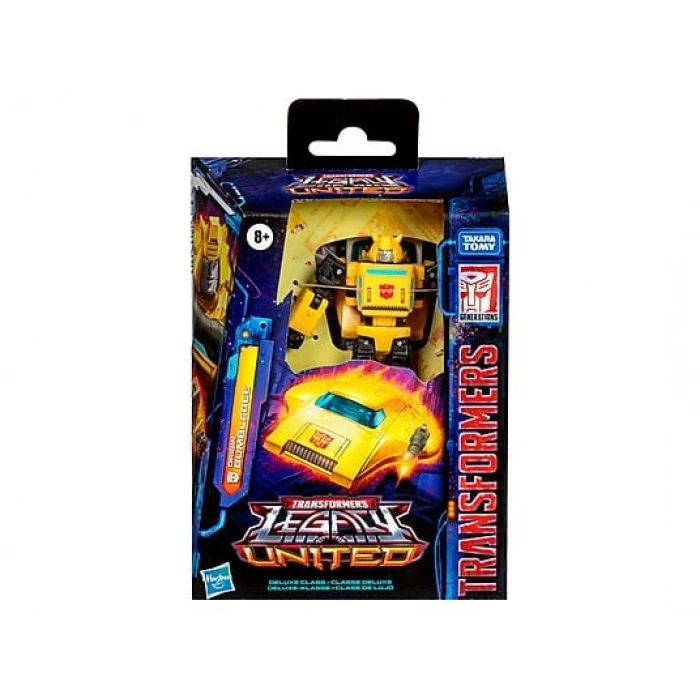 HASBRO Transformers: Legacy Deluxe Class Origin Bumblebee Aksiyon Figürü