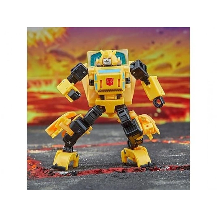 HASBRO Transformers: Legacy Deluxe Class Origin Bumblebee Aksiyon Figürü