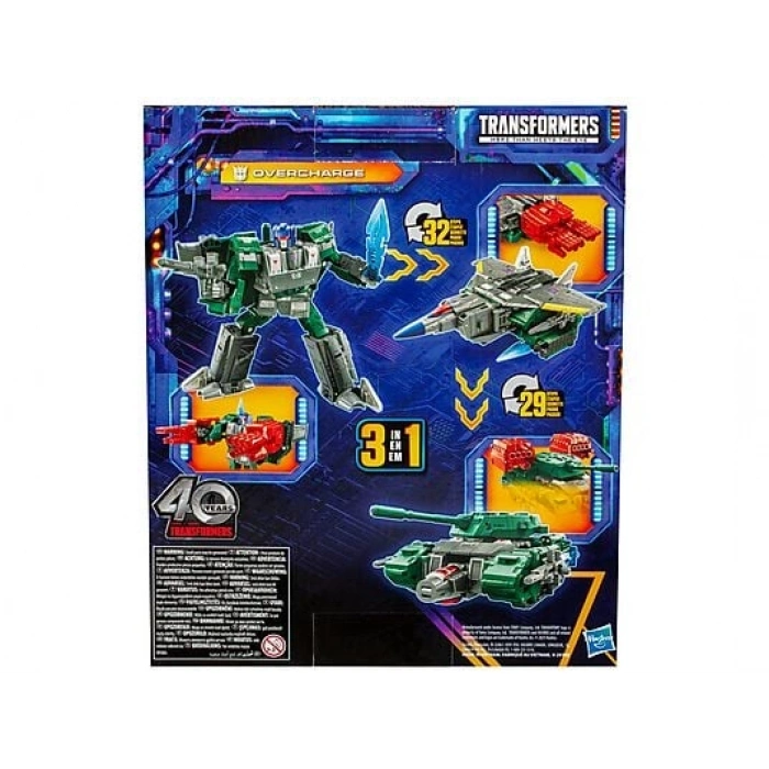 HASBRO Transformers: Legacy United Leader Class Overcharge Aksiyon Figürü