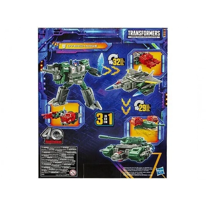 HASBRO Transformers: Legacy United Leader Class Overcharge Aksiyon Figürü