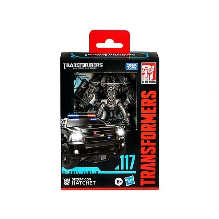 HASBRO Transformers Studio Series Deluxe Class 117 Decepticon Hatchet Aksiyon Figürü
