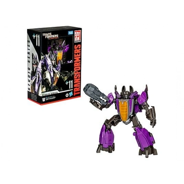 HASBRO Transformers Studio Series Gamer Edition 11 Voyager Class Skywarp Aksiyon Figürü