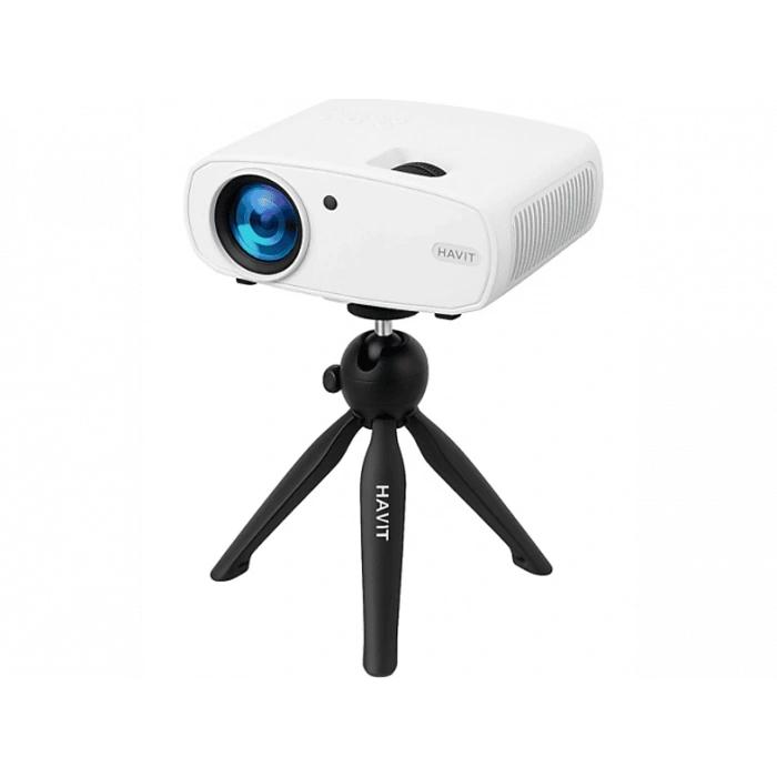 HAVIT Pj207 Pro Smart 1080P Destekli Android TV Projeksiyon Cihazı Beyaz