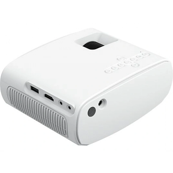 HAVIT Pj207 Pro Smart 1080P Destekli Android TV Projeksiyon Cihazı Beyaz