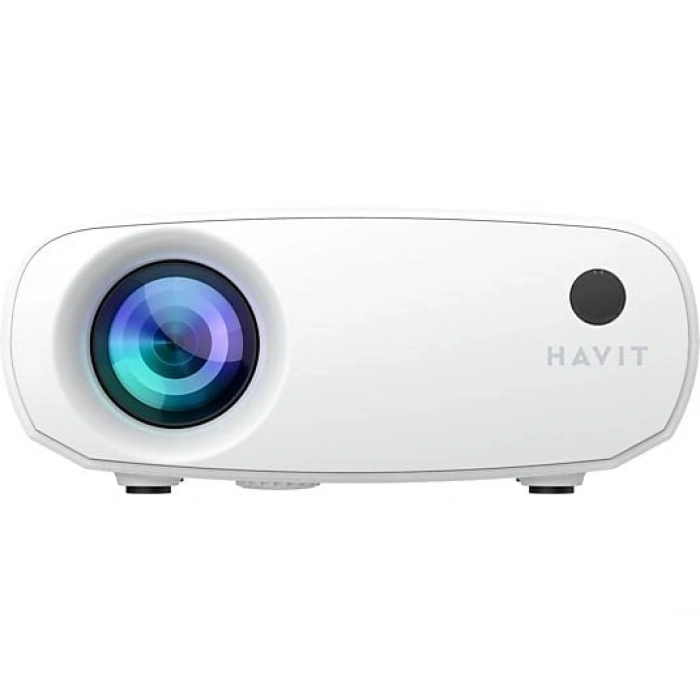 HAVIT Pj207 Pro Smart 1080P Destekli Android TV Projeksiyon Cihazı Beyaz
