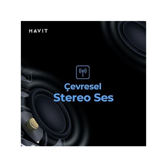 HAVIT PJ211 Pro Smart 5000 Lümen Android 4K Projeksiyon Cihazı Siyah