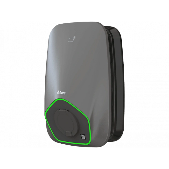 HERA Chargepack Personal 22 KW Soketli Elektrikli Araç Şarj Ünitesi Gri