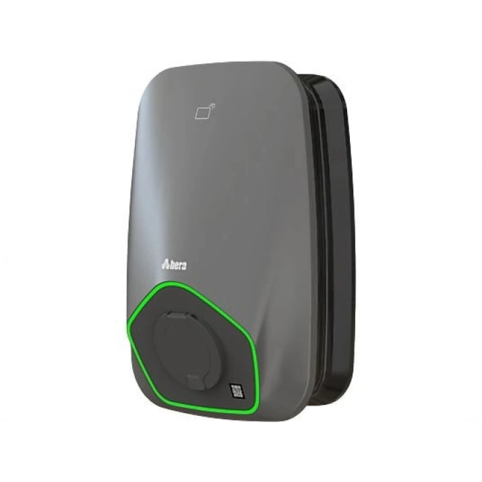 HERA Chargepack Personal 22 KW Soketli Elektrikli Araç Şarj Ünitesi Gri
