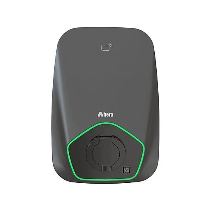 HERA Chargepack Personal 22 KW Soketli Elektrikli Araç Şarj Ünitesi Gri