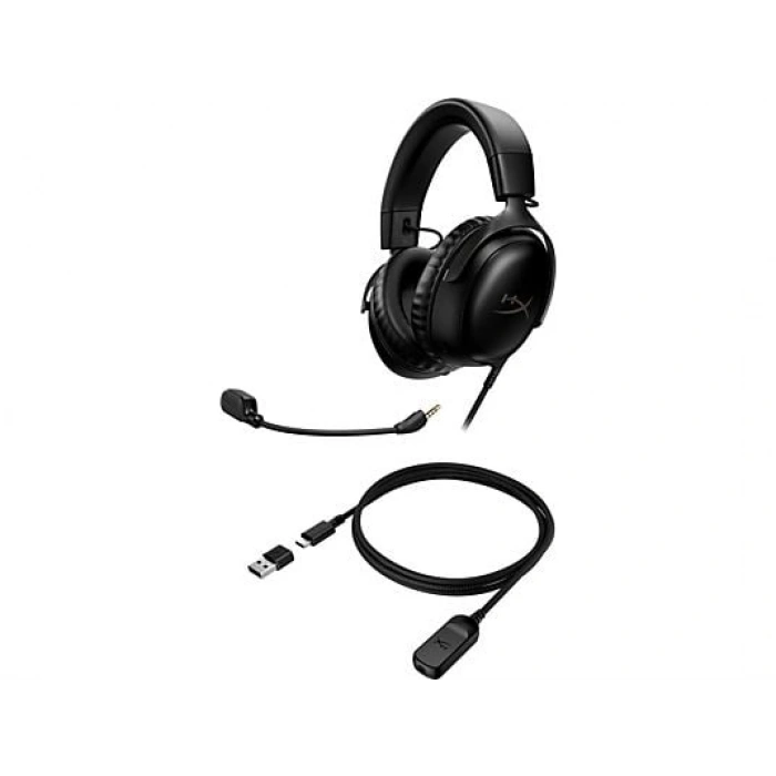 HYPERX Cloud III Kablolu Oyuncu Kulaklığı Siyah