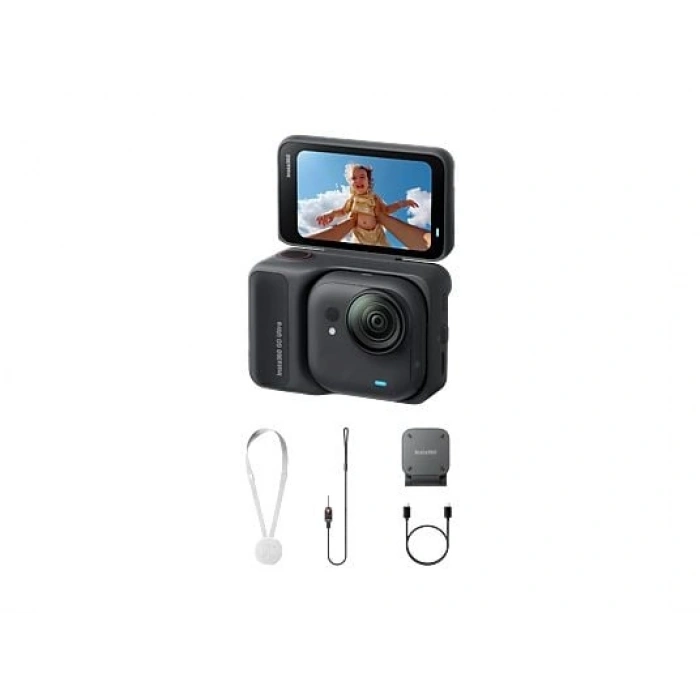 INSTA360 Go Ultra Aksiyon Kamera Siyah