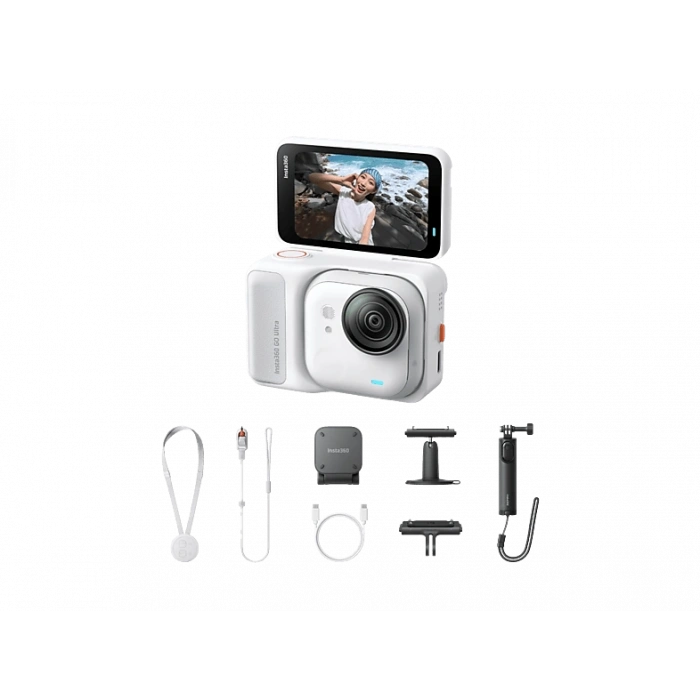 INSTA360 Go Ultra Aksiyon Kamerası Beyaz