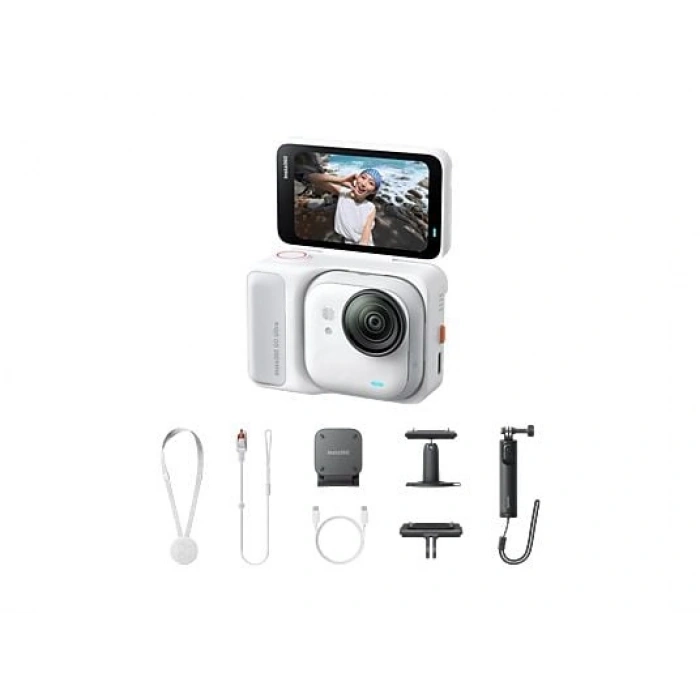 INSTA360 Go Ultra Aksiyon Kamerası Beyaz