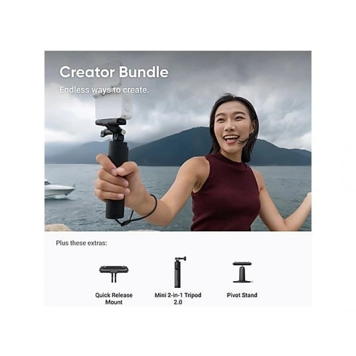 INSTA360 Go Ultra Aksiyon Kamerası Beyaz