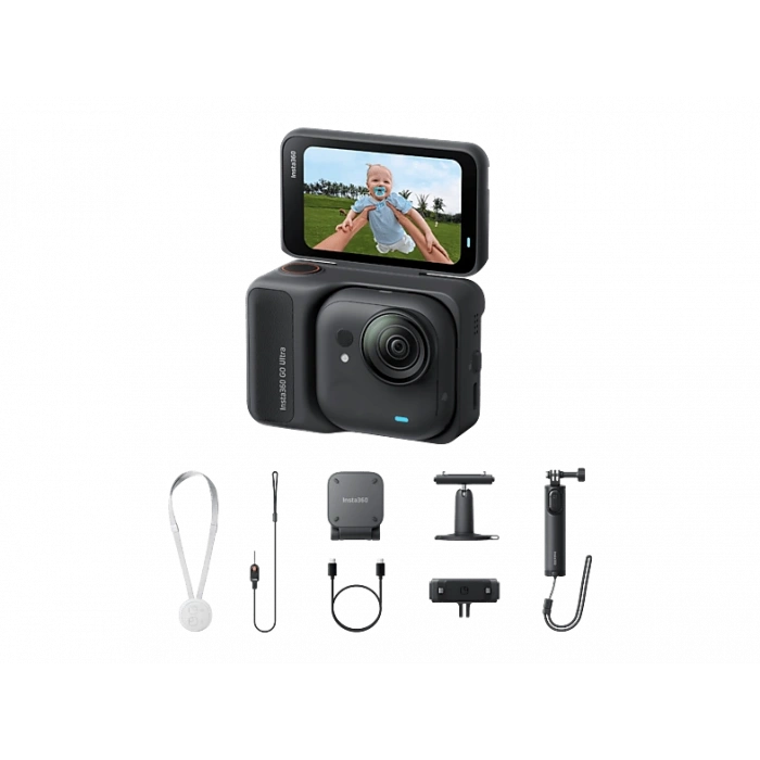 INSTA360 Go Ultra Creator Bundle Aksiyon Kamerası Siyah