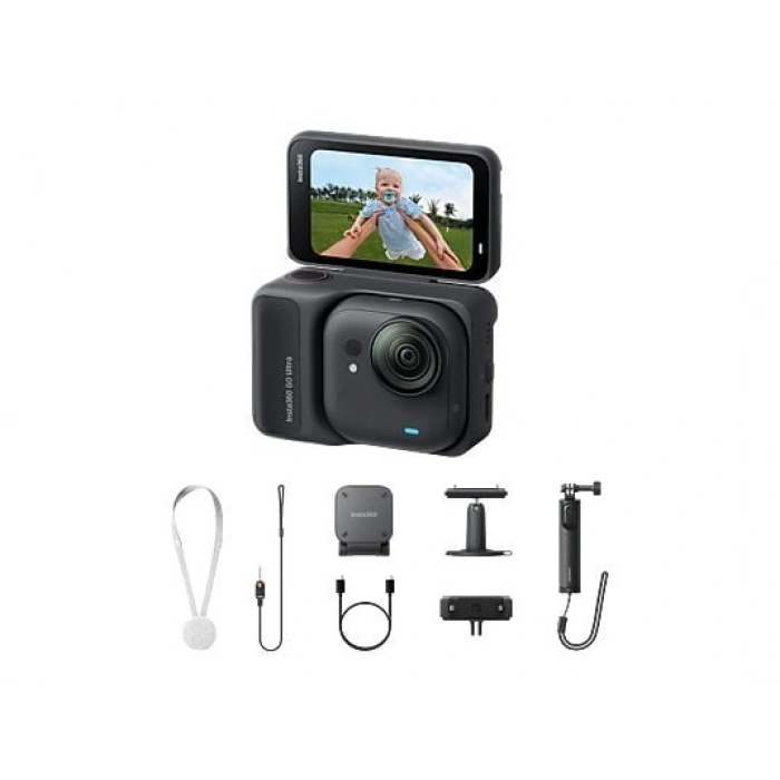 INSTA360 Go Ultra Creator Bundle Aksiyon Kamerası Siyah