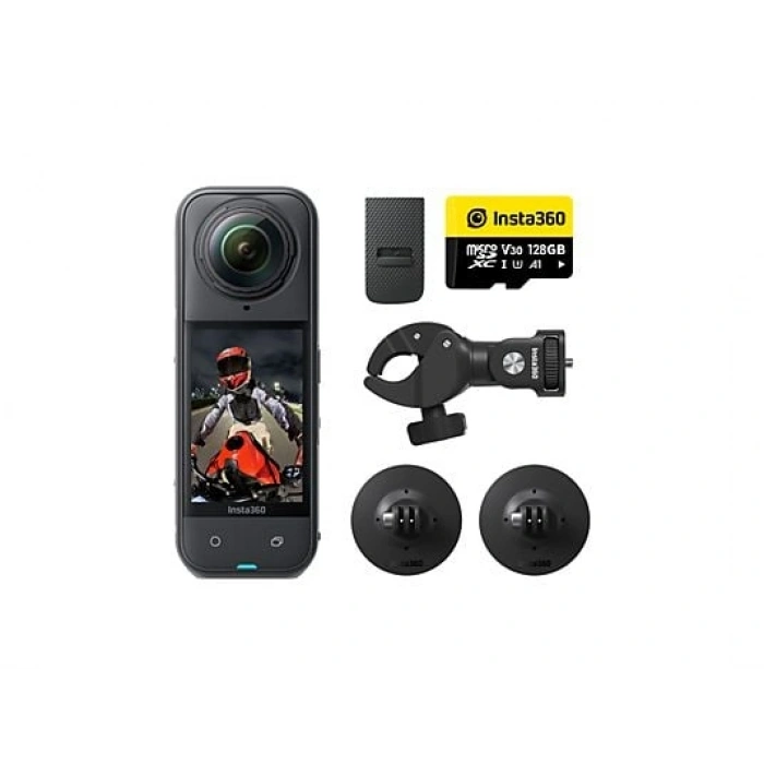 INSTA360 One X5 8K Motorcycle Bundle Aksiyon Kamera
