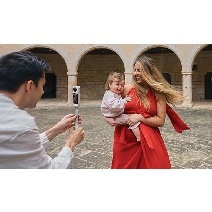 INSTA360 X5 360° Aksiyon Kamerası Beyaz