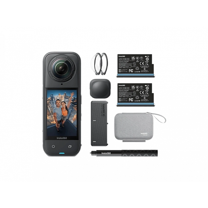 INSTA360 X5 Essentials Bundle Aksiyon Kamerası Siyah