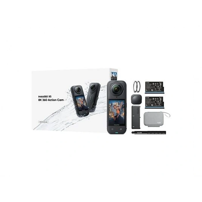 INSTA360 X5 Essentials Bundle Aksiyon Kamerası Siyah