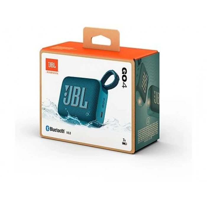 JBL Go 4 Taşınabilir Bluetooth Hoparlör Mavi