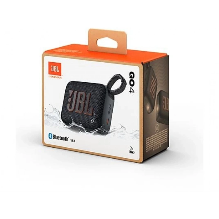 JBL Go 4 Taşınabilir Bluetooth Hoparlör Siyah
