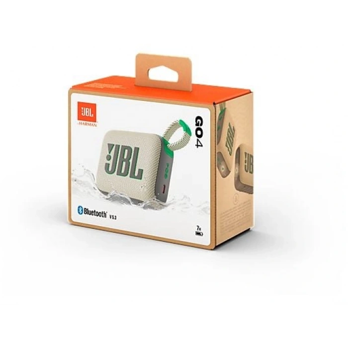 JBL Go 4 Taşınabilir Hoparlör Kum Beji