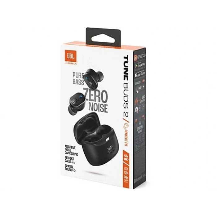JBL Tune Buds2 Bluetooth Kulak İçi Kulaklık Siyah KI /M