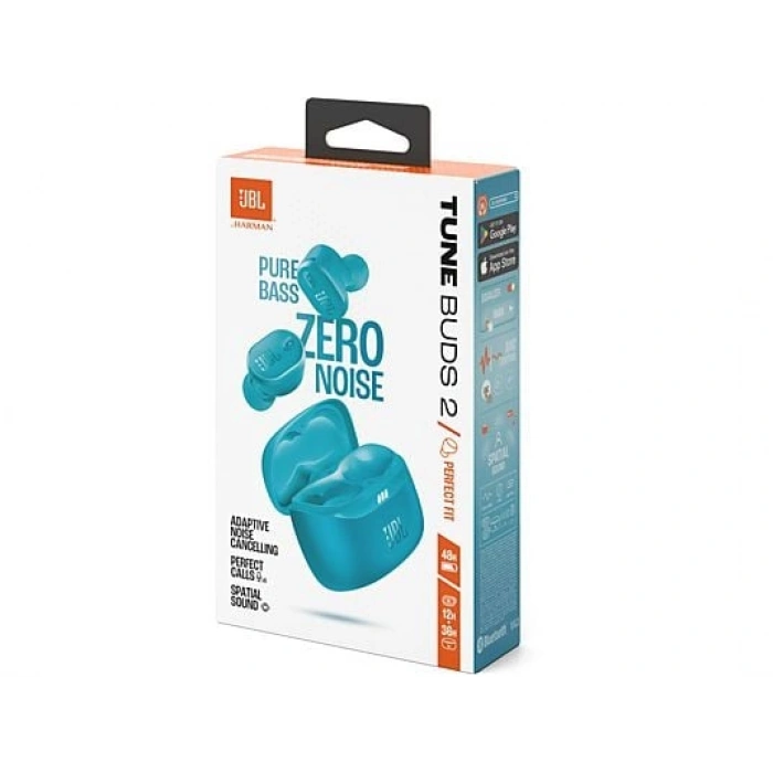 JBL Tune Buds2 Bluetooth Kulak İçi Kulaklık Turkuaz KI /M