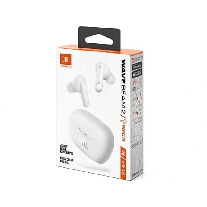 JBL Wave Beam2 Bluetooth Kulak İçi Kulaklık Beyaz KI /M