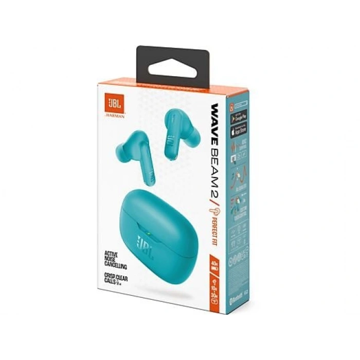 JBL Wave Beam2 Bluetooth Kulak İçi Kulaklık Mavi KI /M