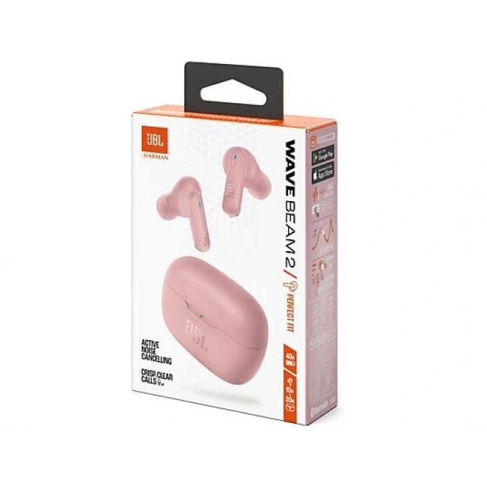 JBL Wave Beam2 Bluetooth Kulak İçi Kulaklık Pembe KI /M