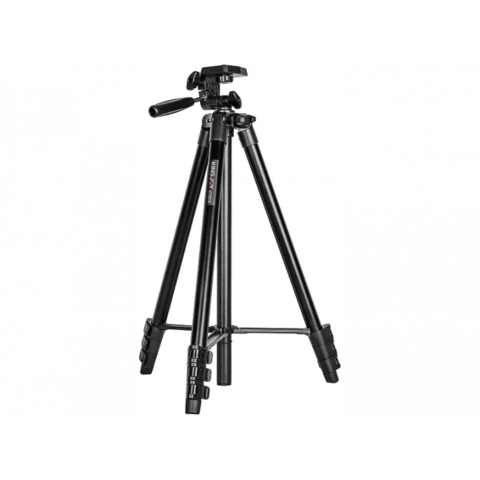 KINGJOY VT-831SCB Uzaktan Kumandalı + Cep Telefonu Standlı Video Tripodu Siyah (Medium)