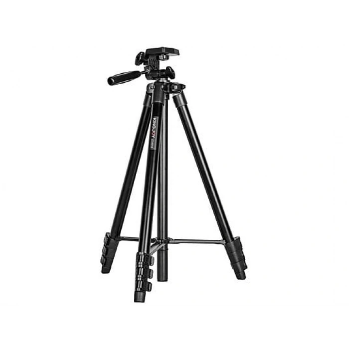 KINGJOY VT-831SCB Uzaktan Kumandalı + Cep Telefonu Standlı Video Tripodu Siyah (Medium)