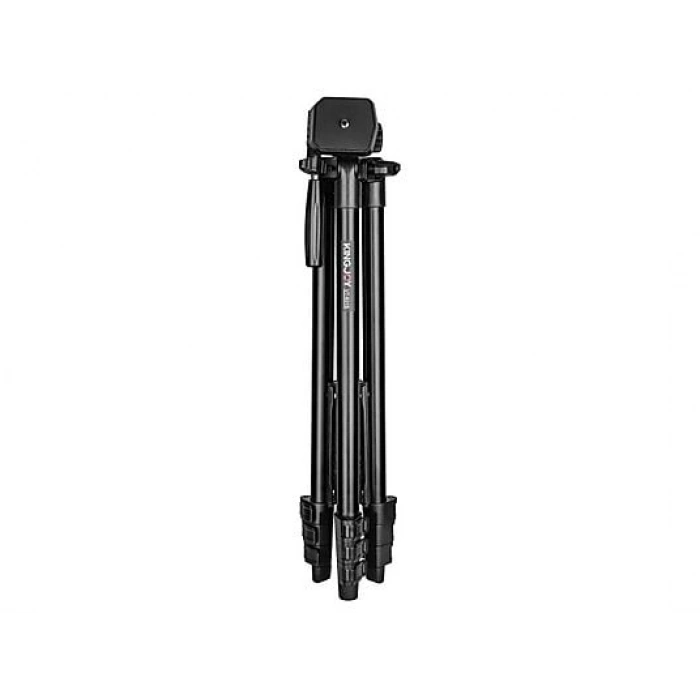 KINGJOY VT-831SCB Uzaktan Kumandalı + Cep Telefonu Standlı Video Tripodu Siyah (Medium)