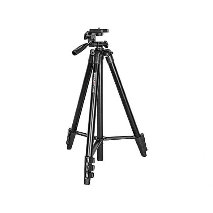 KINGJOY VT-831SCB Uzaktan Kumandalı + Cep Telefonu Standlı Video Tripodu Siyah (Medium)
