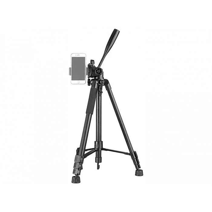 KINGJOY VT-860SCB Uzaktan Kumandalı + Cep Telefonu Standlı Video Tripodu Siyah (Large)