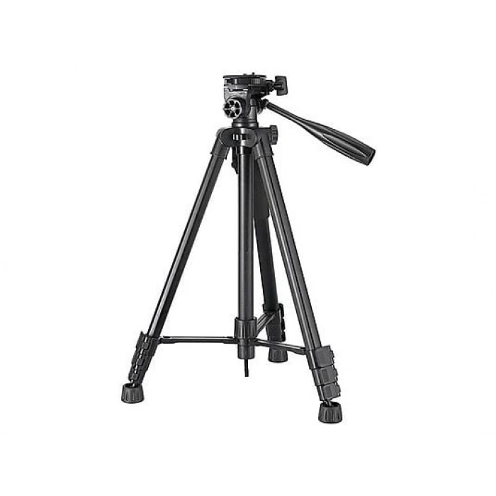 KINGJOY VT-860SCB Uzaktan Kumandalı + Cep Telefonu Standlı Video Tripodu Siyah (Large)