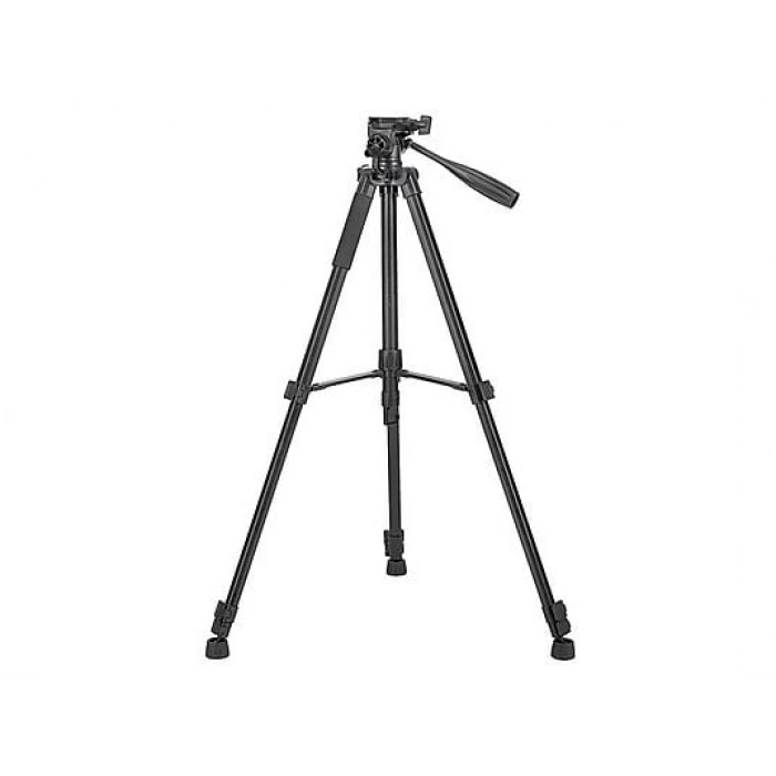 KINGJOY VT-860SCB Uzaktan Kumandalı + Cep Telefonu Standlı Video Tripodu Siyah (Large)