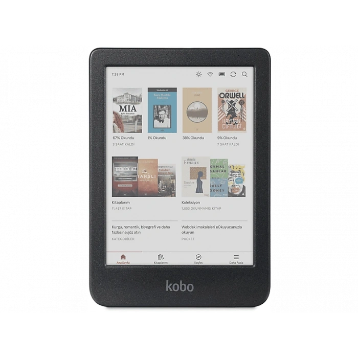 KOBO Clara Colour E-Kitap Okuyucu Siyah