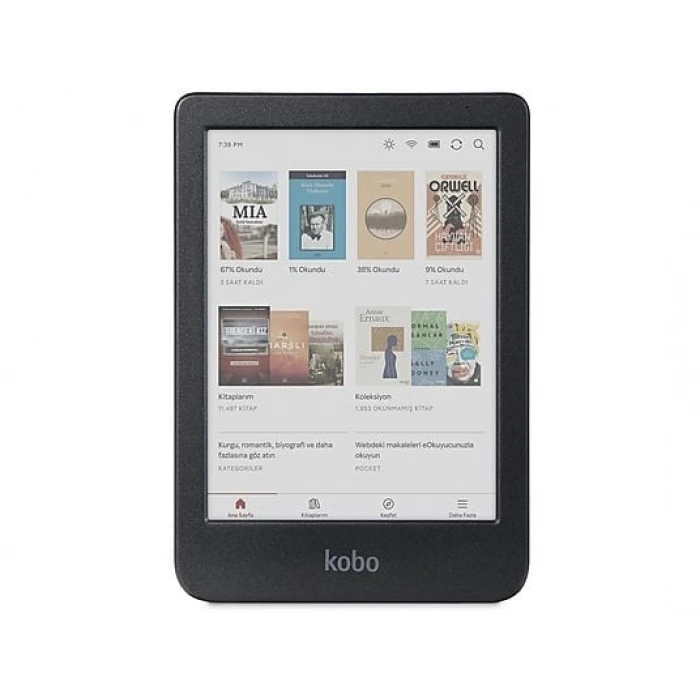 KOBO Clara Colour E-Kitap Okuyucu Siyah