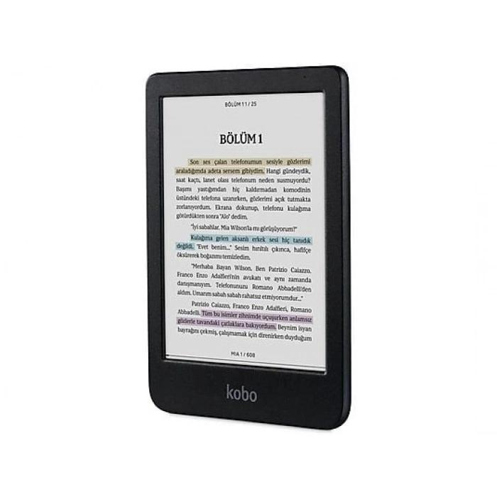 KOBO Clara Colour E-Kitap Okuyucu Siyah