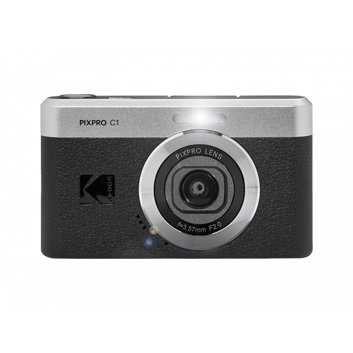 KODAK Pixpro  C1 Dijital Fotoğraf Makinesi Retro Siyah