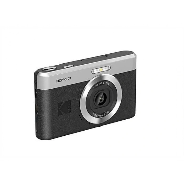 KODAK Pixpro  C1 Dijital Fotoğraf Makinesi Retro Siyah