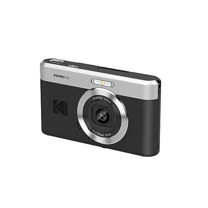 KODAK Pixpro  C1 Dijital Fotoğraf Makinesi Retro Siyah